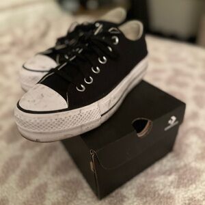Converse Black and White Sneakers